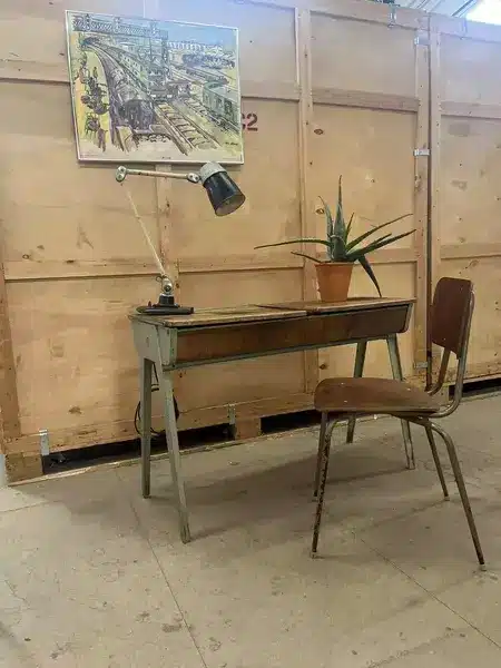 Esavian 1950s School Desks, Vintage