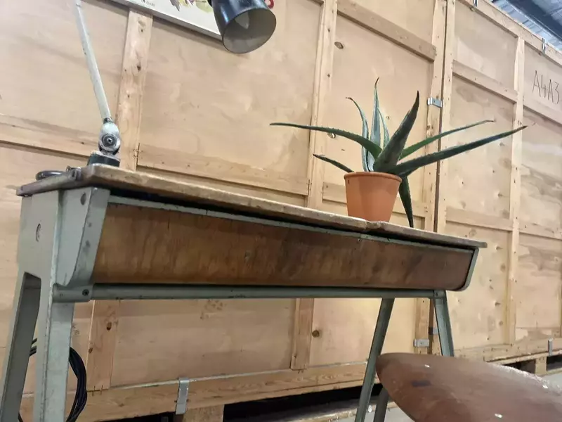 Esavian 1950s School Desks, Vintage