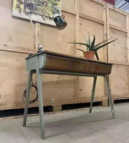 Esavian 1950s School Desks, Vintage