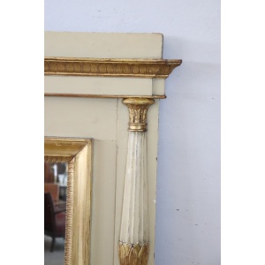 Early 19th Century Neoclassical Large Antique Wall Mirror