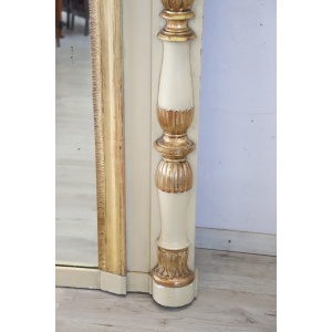 Early 19th Century Neoclassical Large Antique Wall Mirror