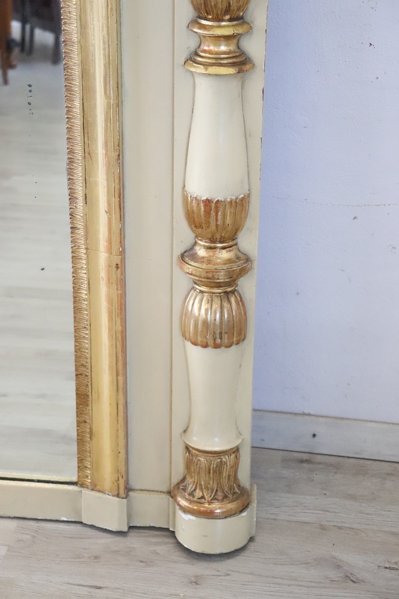 Early 19th Century Neoclassical Large Antique Wall Mirror