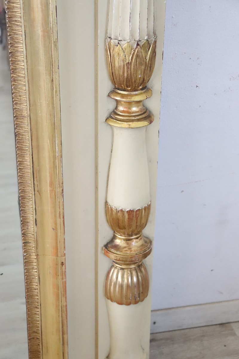 Early 19th Century Neoclassical Large Antique Wall Mirror