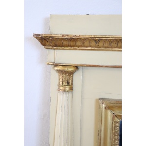 Early 19th Century Neoclassical Large Antique Wall Mirror
