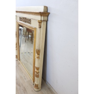 Early 19th Century Neoclassical Large Antique Wall Mirror
