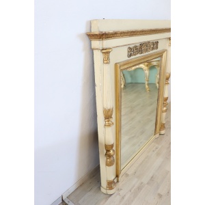 Early 19th Century Neoclassical Large Antique Wall Mirror