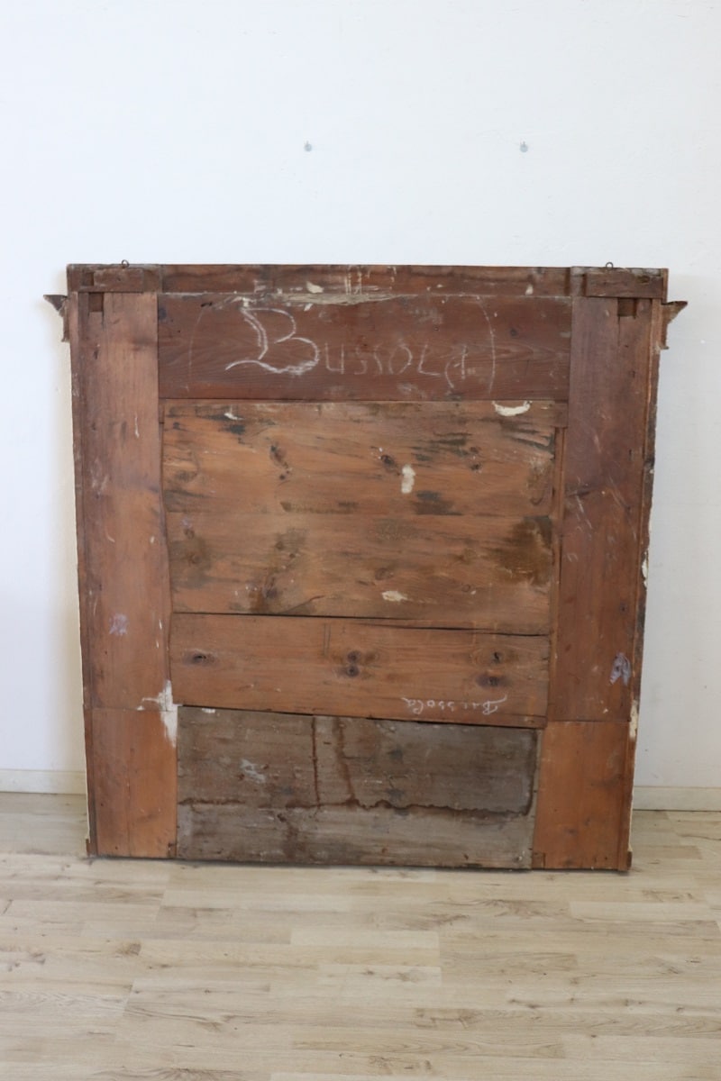 Early 19th Century Neoclassical Large Antique Wall Mirror