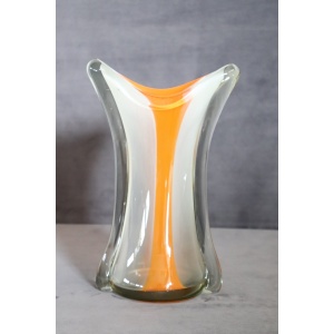 Large Murano Glass Vase, Italy 1960s