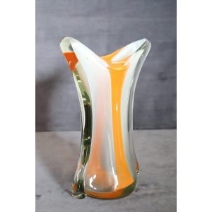 Large Murano Glass Vase, Italy 1960s