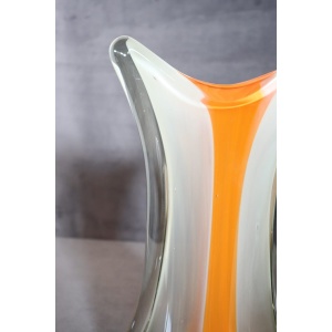 Large Murano Glass Vase, Italy 1960s