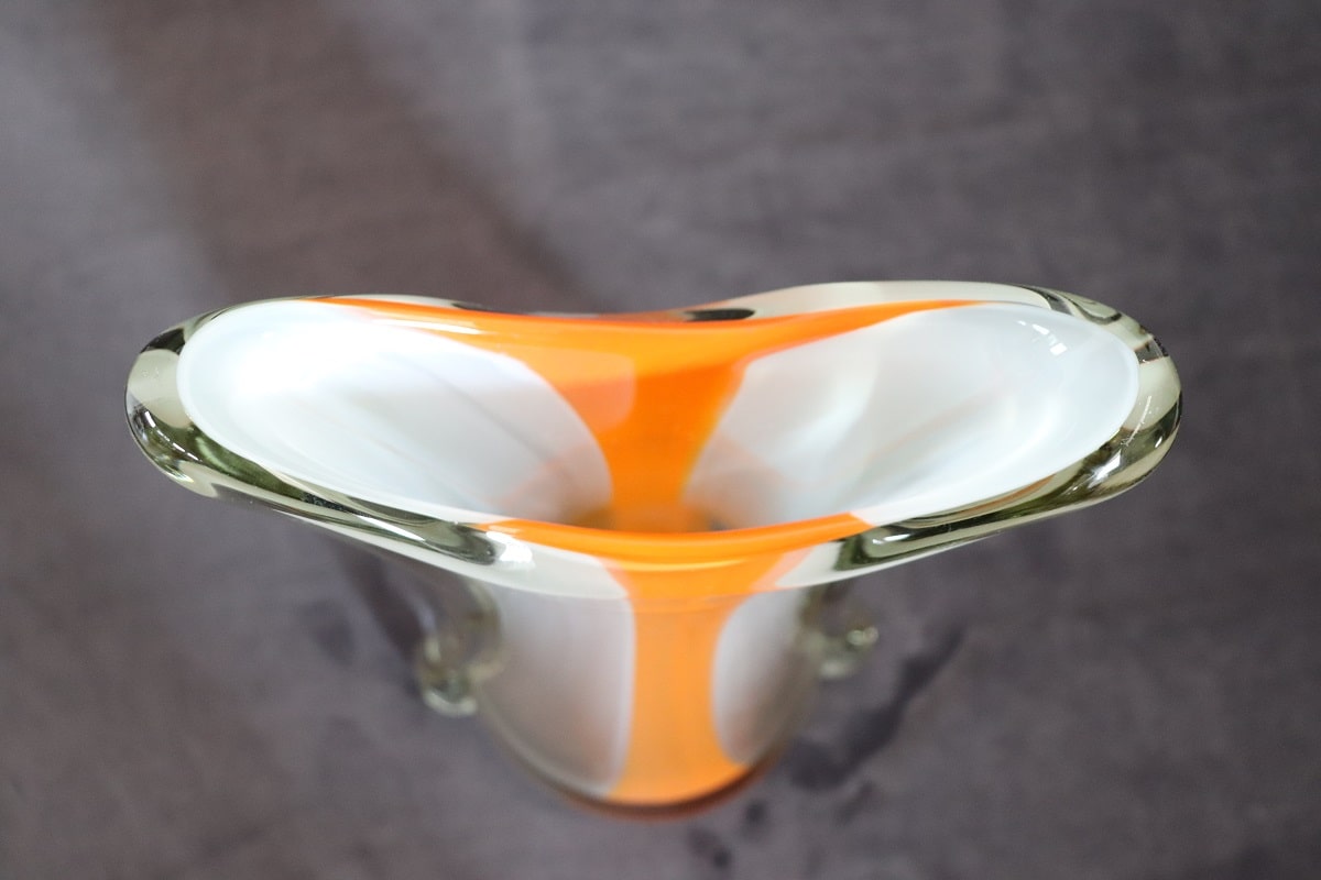 Large Murano Glass Vase, Italy 1960s