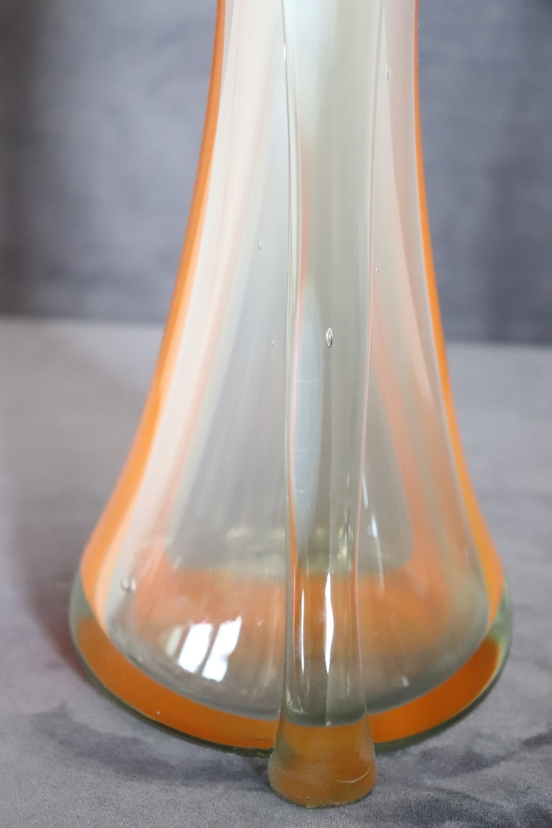 Large Murano Glass Vase, Italy 1960s