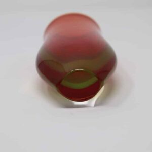 Small Murano Glass Red Vase, 1960s