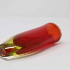 Small Murano Glass Red Vase, 1960s