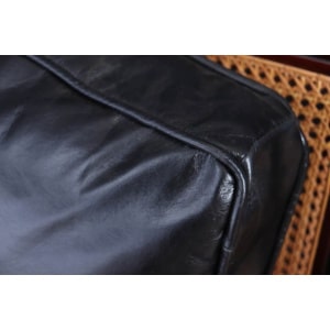 Exceptional Pair Of Regency Mahogany & Leather Library Arm Chairs C1830