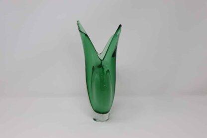 Particular Murano Glass Green Vase, 1960s - Image 2