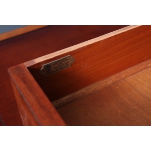 Stylish Art Deco Walnut Desk By Waring & Gillows