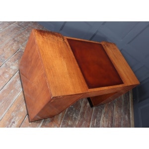 Stylish Art Deco Walnut Desk By Waring & Gillows