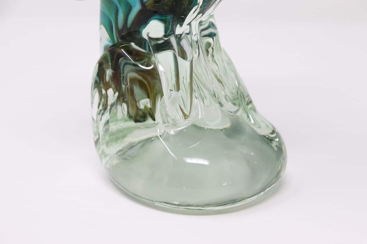 Murano Glass Owl Figurine, 1980s