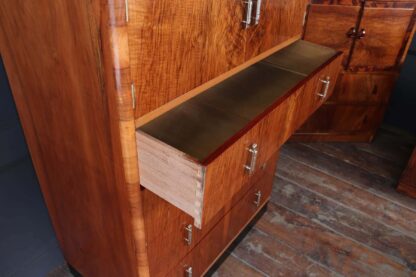 Art Deco Walnut Tallboy C1930 - Image 13