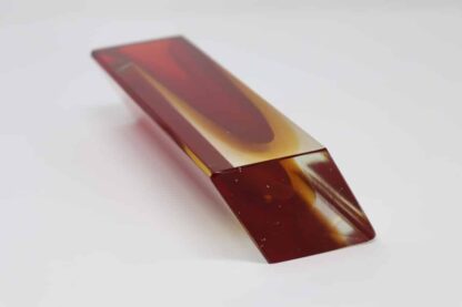 Murano Glass Red And Yellow Vase, 1970s - Image 7