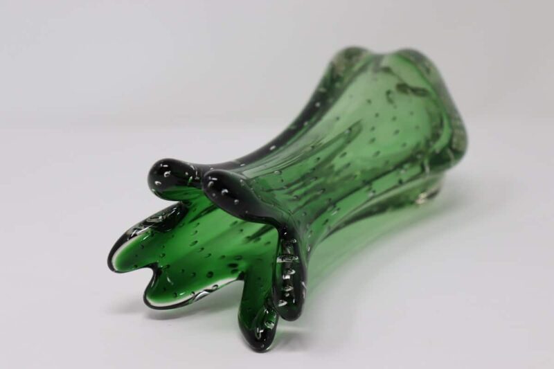 Green Murano Glass Vase, 1960s