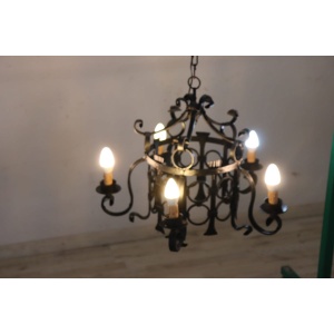 Italian Iron Chandelier