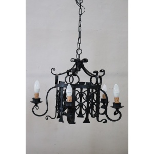 Italian Iron Chandelier