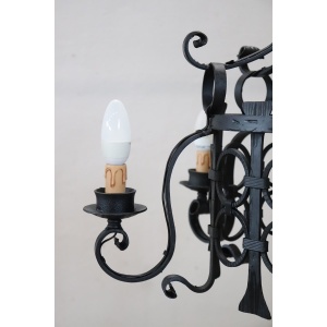Italian Iron Chandelier
