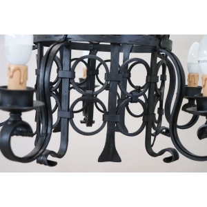 Italian Iron Chandelier