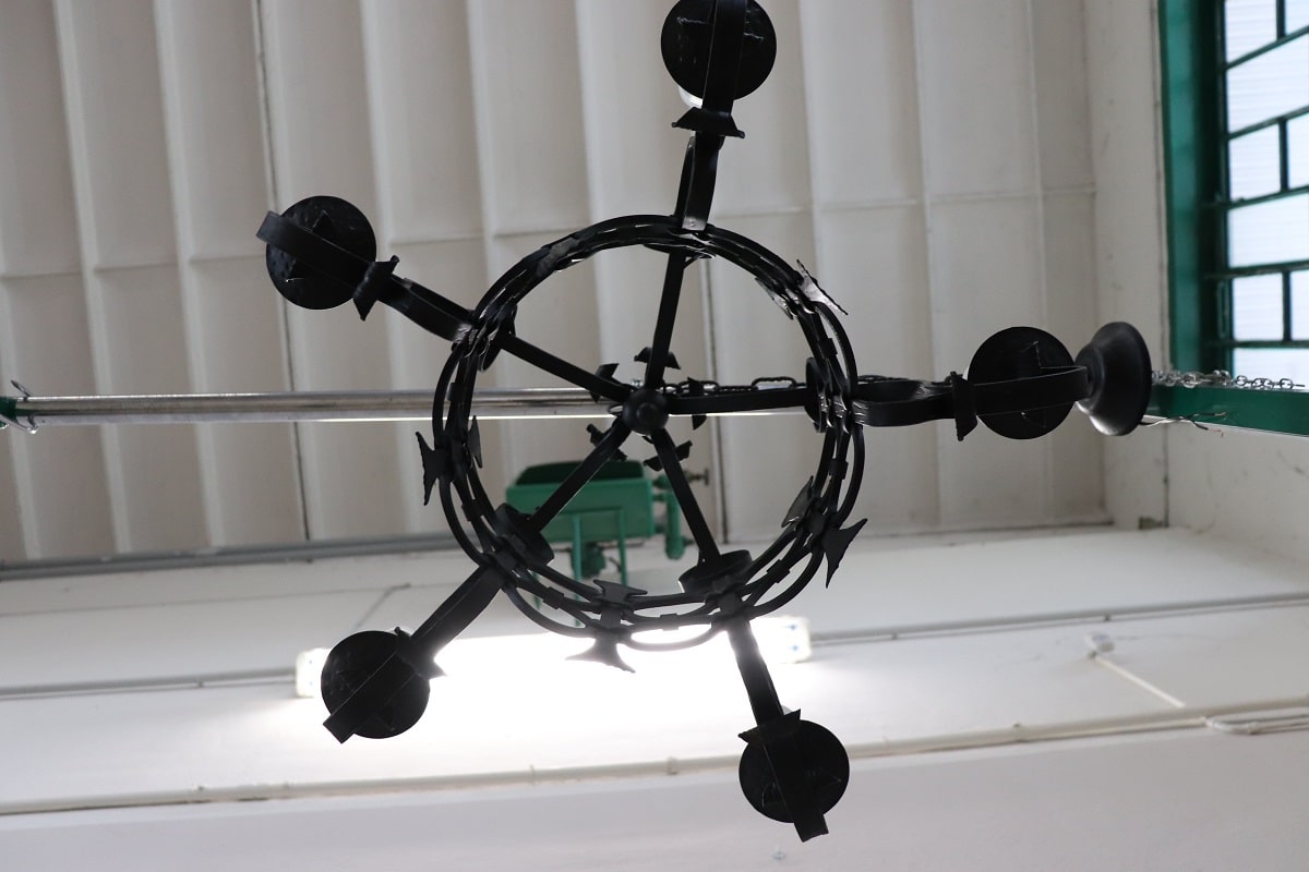 Italian Iron Chandelier