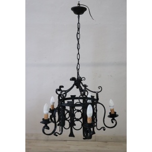 Italian Iron Chandelier