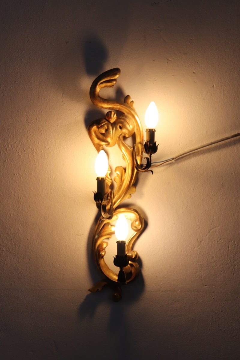 Sconce In Giltwood