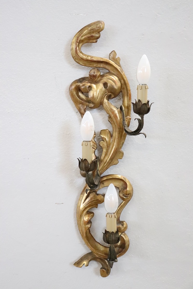 Sconce In Giltwood