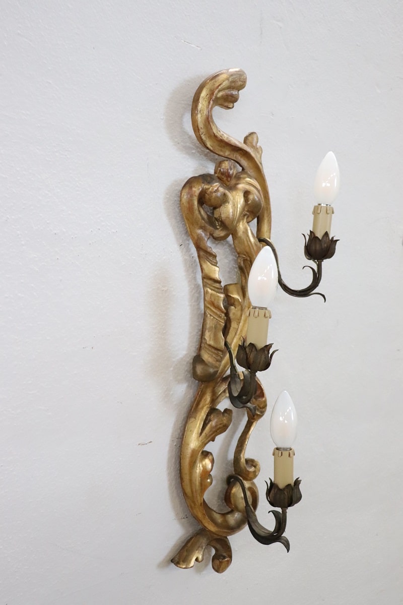 Sconce In Giltwood