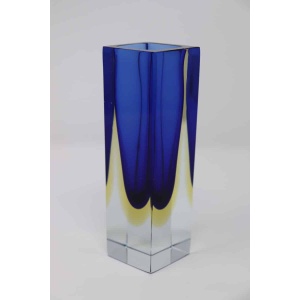 Small Blue Vase In Murano Glass, 1970s
