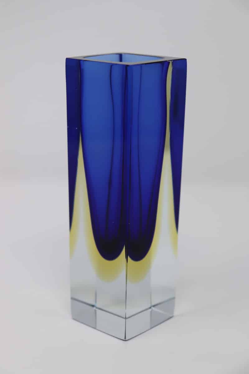 Small Blue Vase In Murano Glass, 1970s