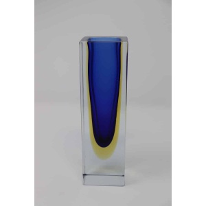 Small Blue Vase In Murano Glass, 1970s