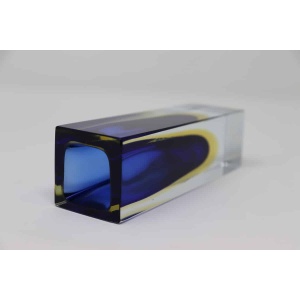 Small Blue Vase In Murano Glass, 1970s