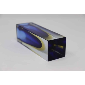 Small Blue Vase In Murano Glass, 1970s