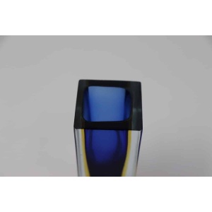Small Blue Vase In Murano Glass, 1970s