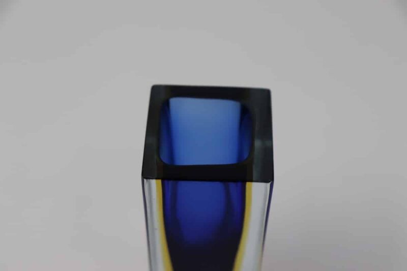 Small Blue Vase In Murano Glass, 1970s
