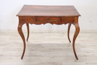 Antique Table In Cherry Wood - Image 4