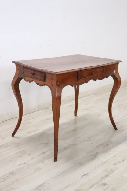 Antique Table In Cherry Wood - Image 5
