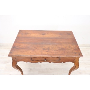Antique Table In Cherry Wood