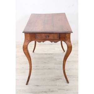Antique Table In Cherry Wood