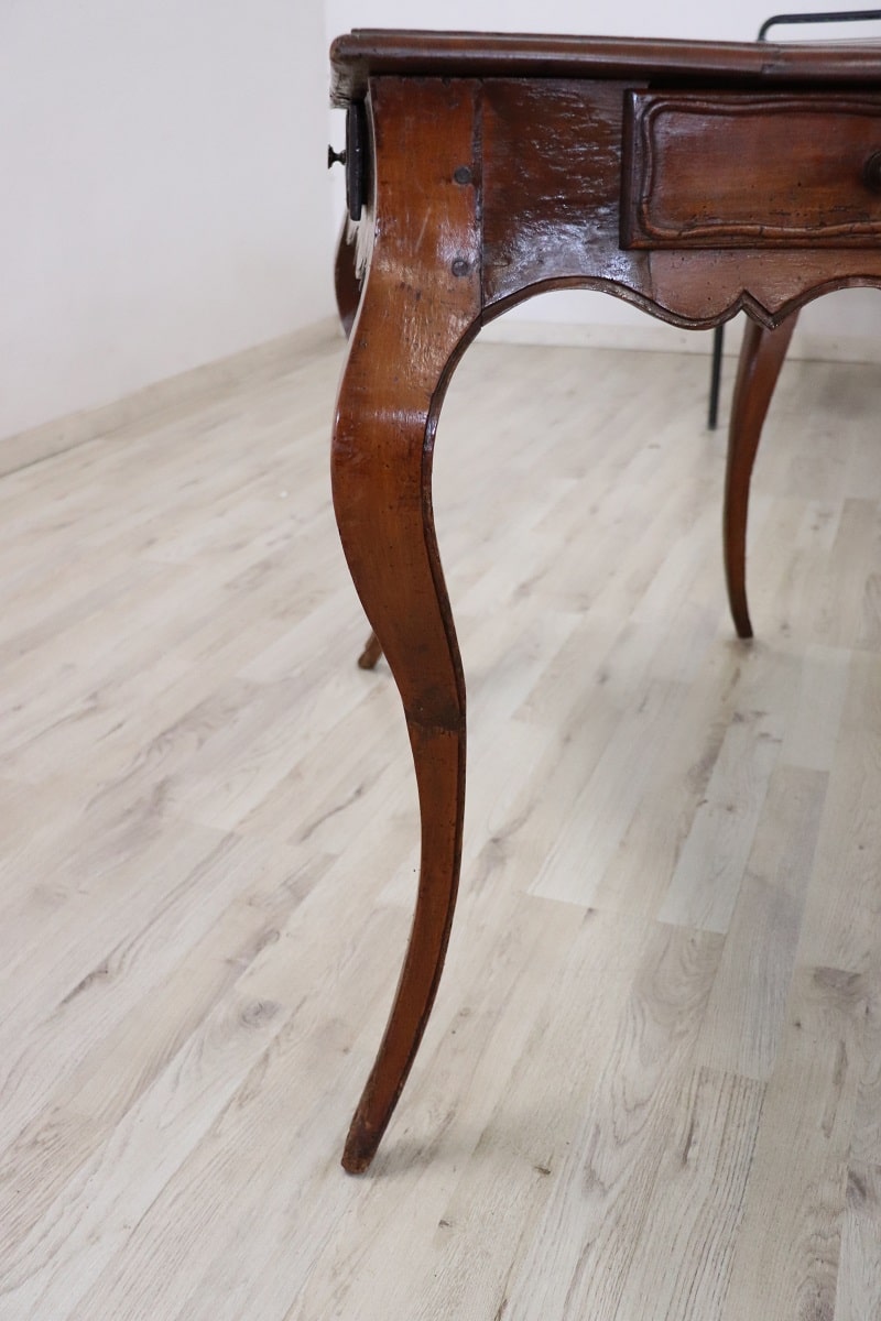 Antique Table In Cherry Wood