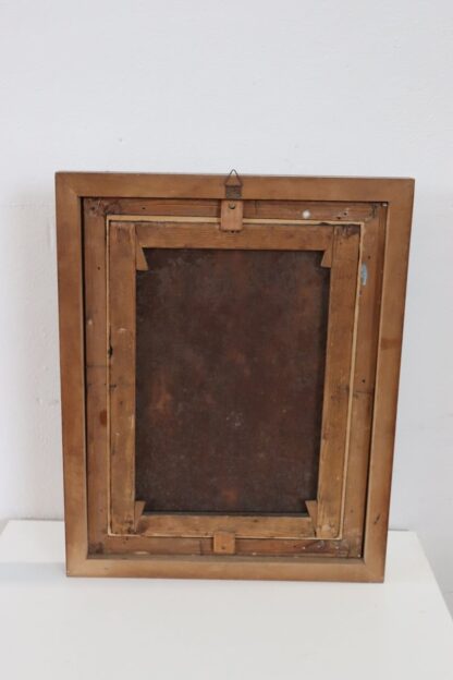 Antique Oil Painting On Canvas - Image 7