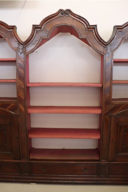 Antique walnut bookcase - Image 3