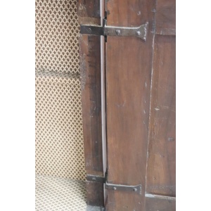 Antique walnut bookcase